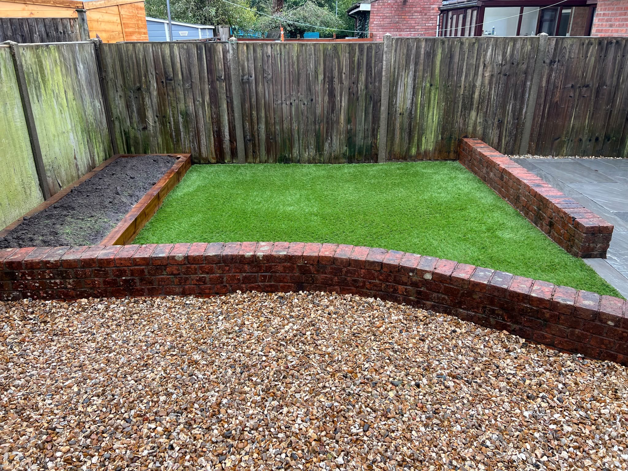 RT Landscaping completed project